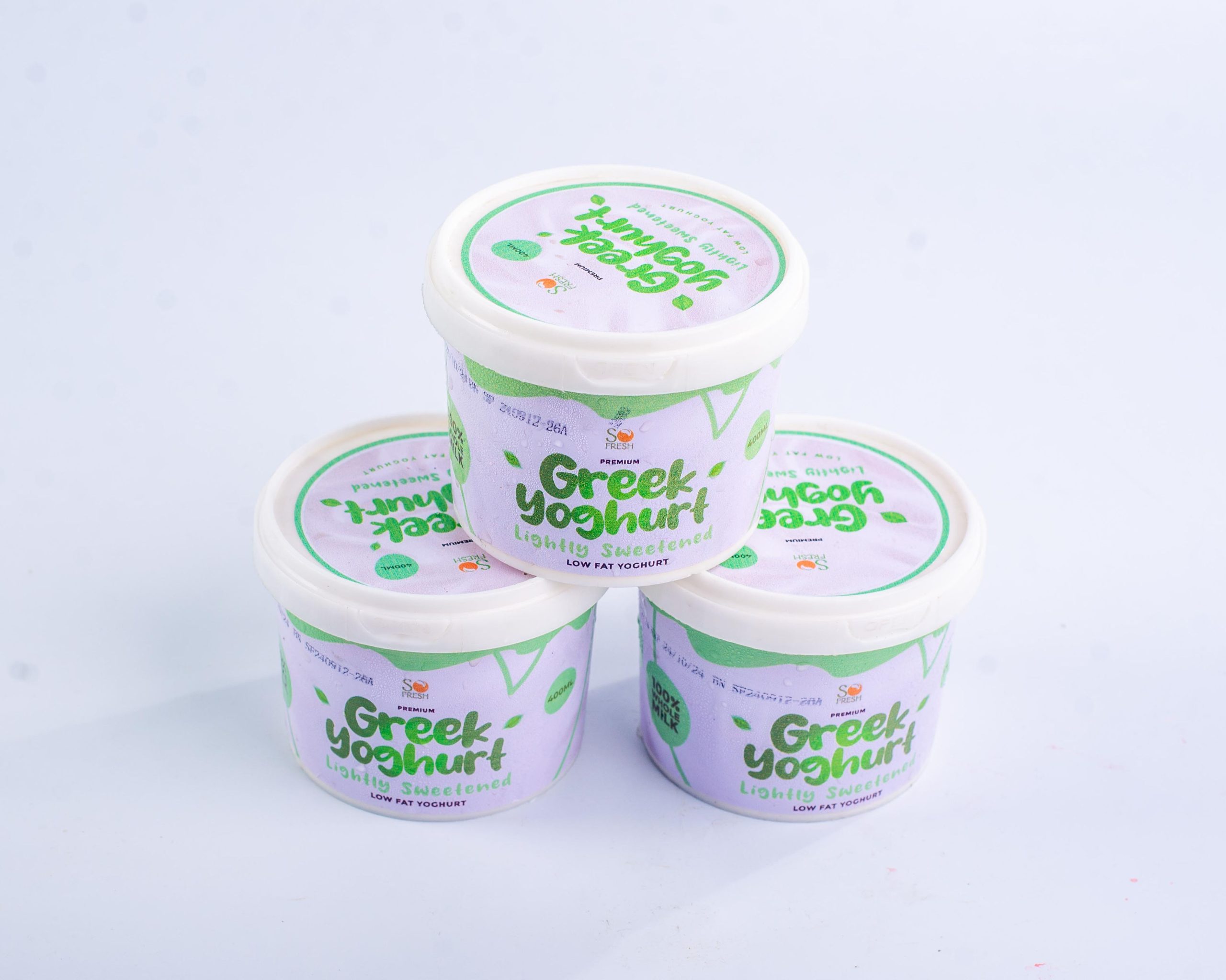 Greek Yoghurt - 400ml (Sweetened)