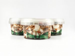 3 Bowls of Choco Luxe Parfait